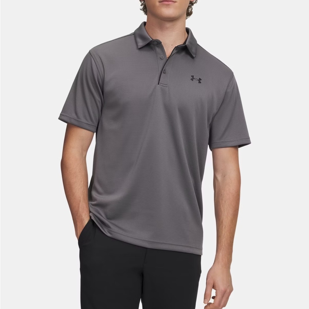Under Armour Men's Gray Tech Polo